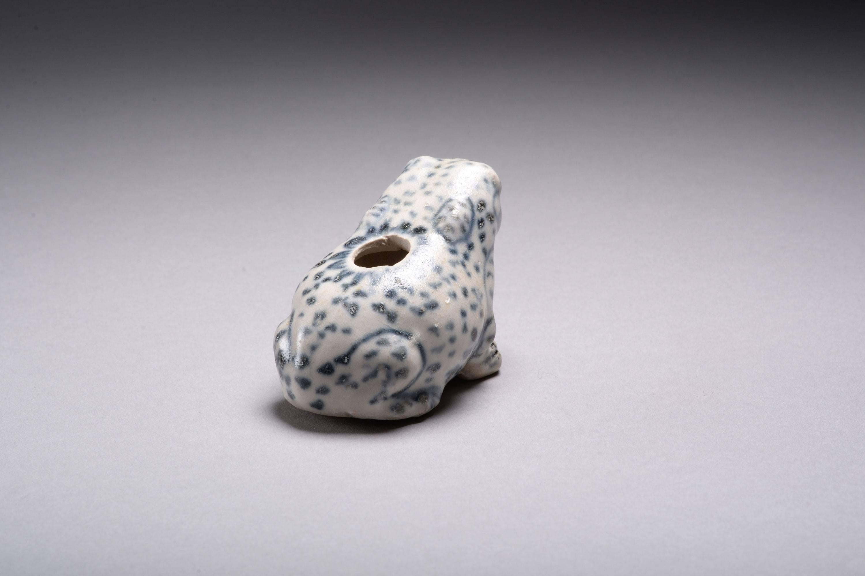 Shipwreck Salvaged Ming Dynasty Frog Water Dropper 2