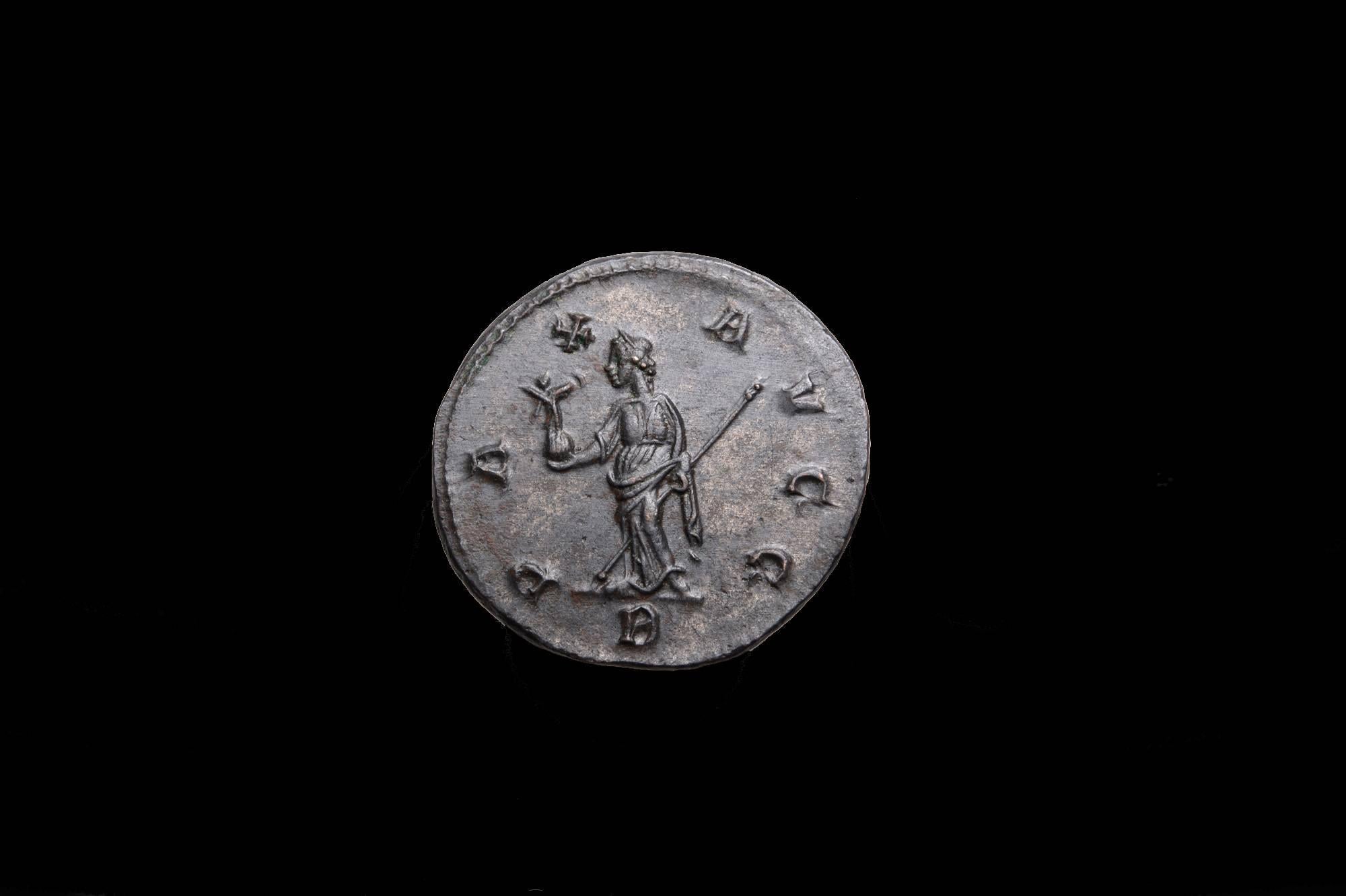 A beautifully preserved, well struck, and perfectly centred ancient Roman antoninianus minted under Emperor Maximianus (Marcus Aurelius Valerius Maximianus Herculius Augustus). Struck circa 285 AD.
 
The obverse with a superb, detailed portrait of