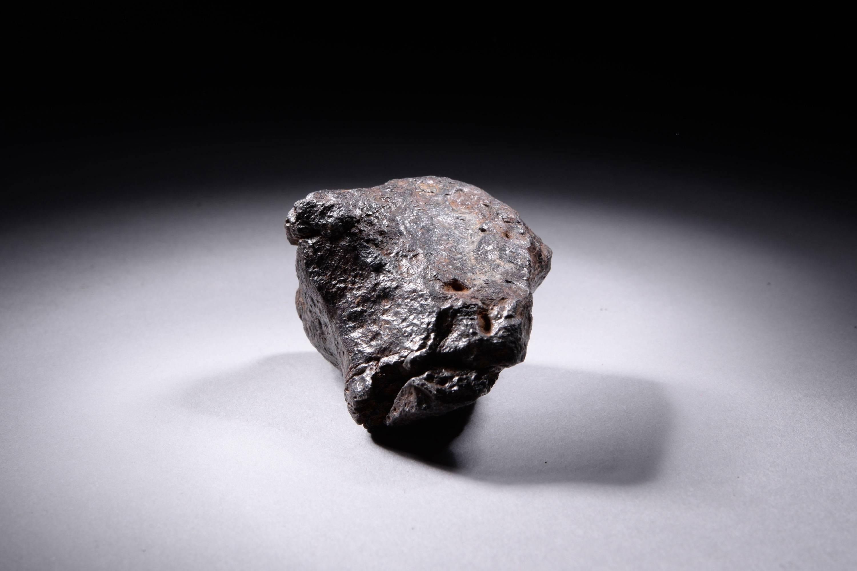 Eisen Meteorit aus der Odessa-Keramik, Texas 1