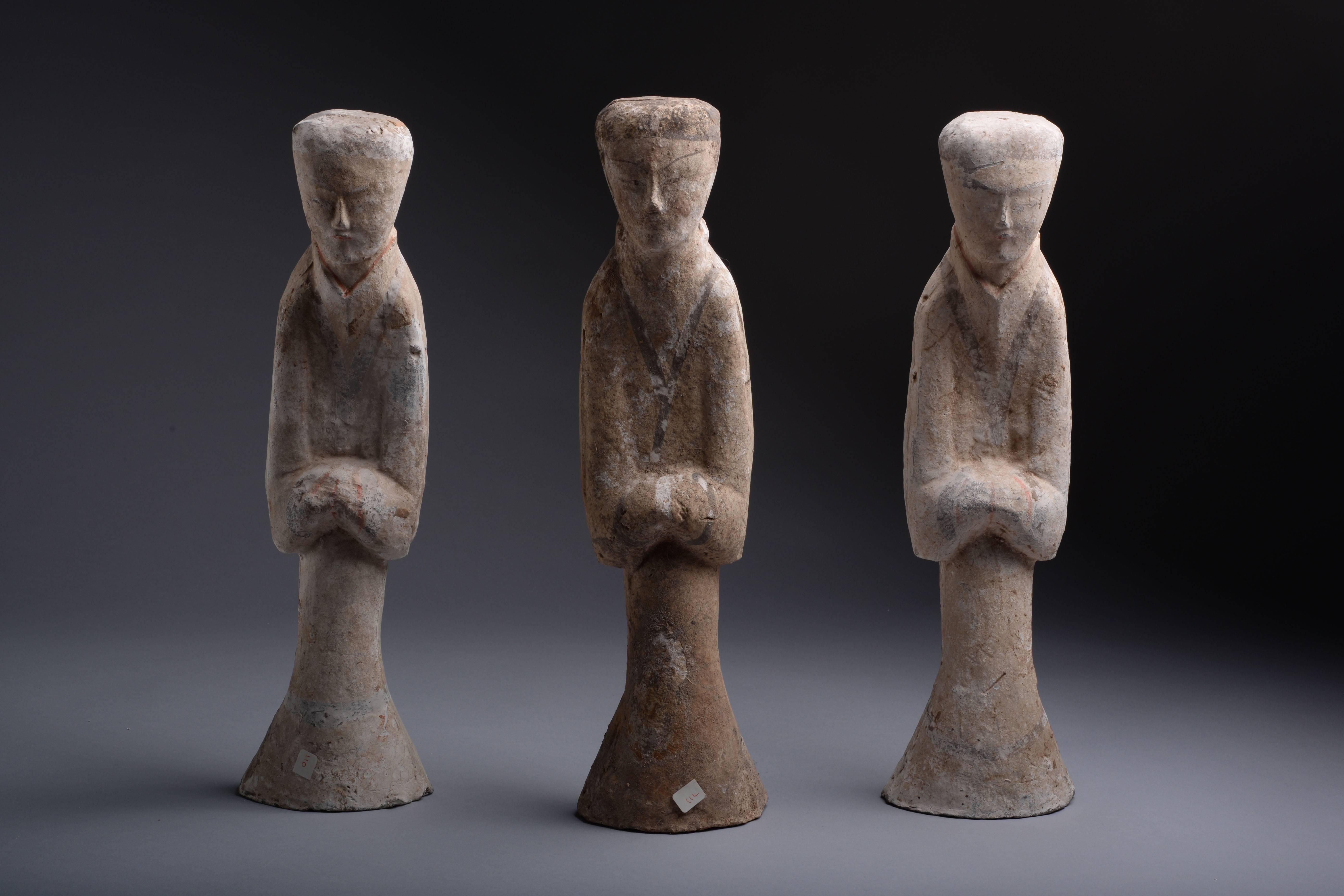 Ancient Chinese Han Dynasty Abstract Statues, 206 BC 2