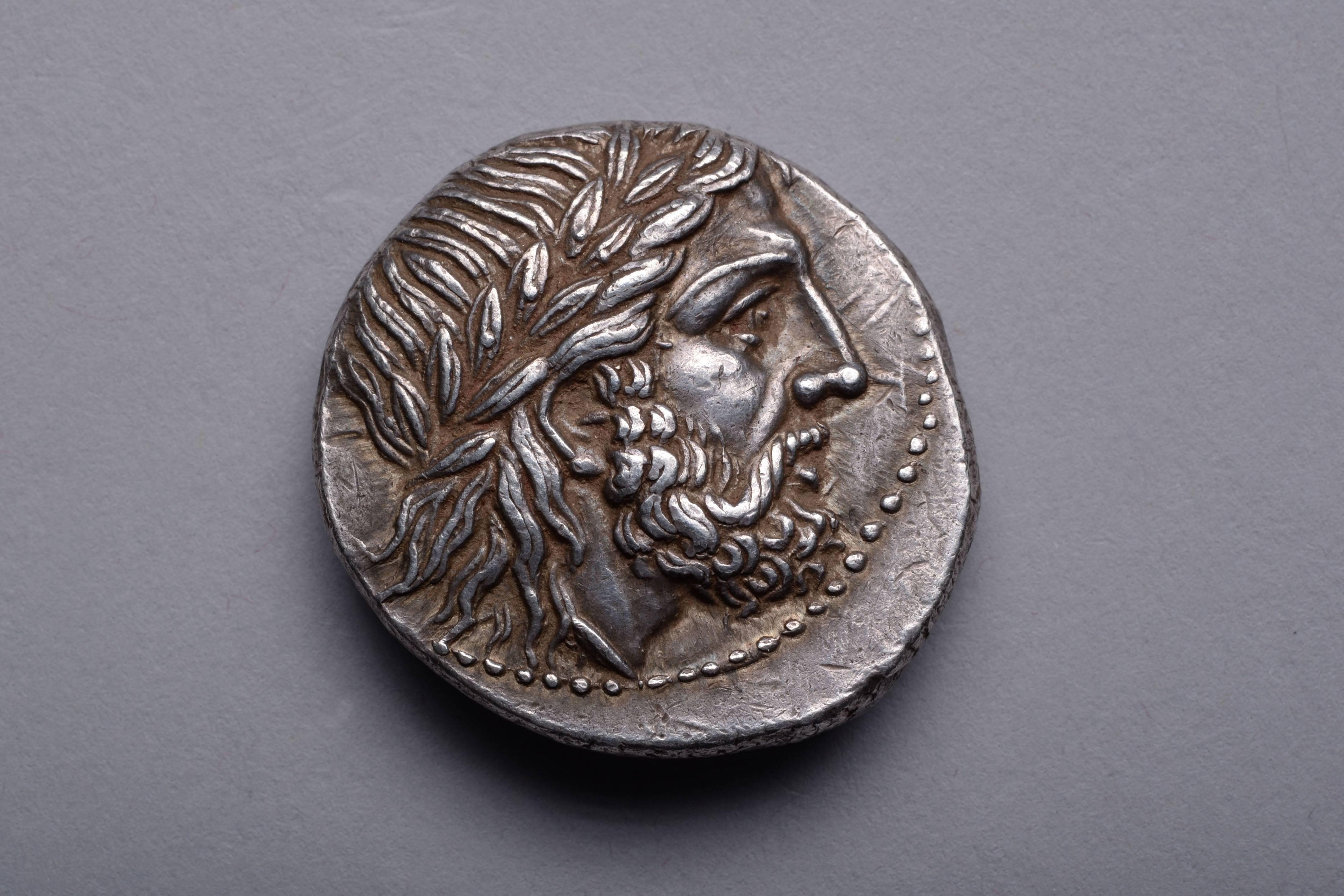 silver tetradrachm of philip ii