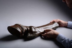 Lifesize Roman Bronze Horse Foot, 100 AD