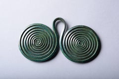 European Bronze Age Spiral Brooch 1000 BC