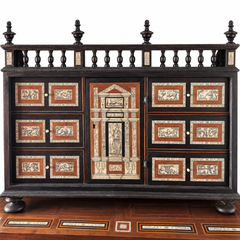 18th Century - Spanish Baroque Cabinet on Stand
