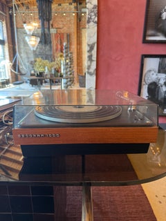 Vintage Record Player; Beogram 1000 Turntable with Rosewood Veneer