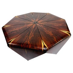 1960's Jorge Zalszupin Coffee Table Petalas Brazil wood Atelier