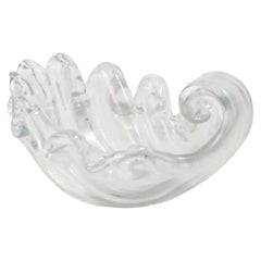 Barovier & Toso, Murano glass shell centrepiece, circa 1935, Italy