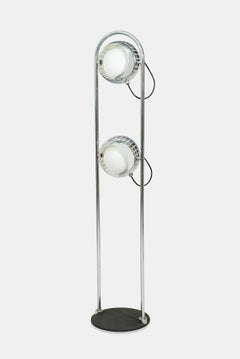 Italian School, in the manner of Goffredo Reggani. Eyeball floor lamp, 1970s