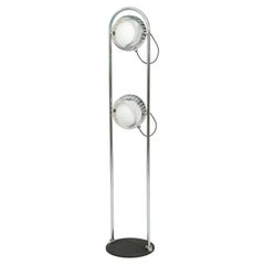 Italian School, in the manner of Goffredo Reggani. Eyeball floor lamp, 1970s