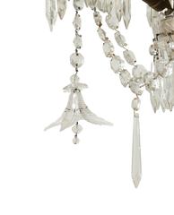 Crystal Palm Tree Chandelier, 1920