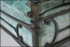 Iron Wrought Sofa by Sido & François Thévenin