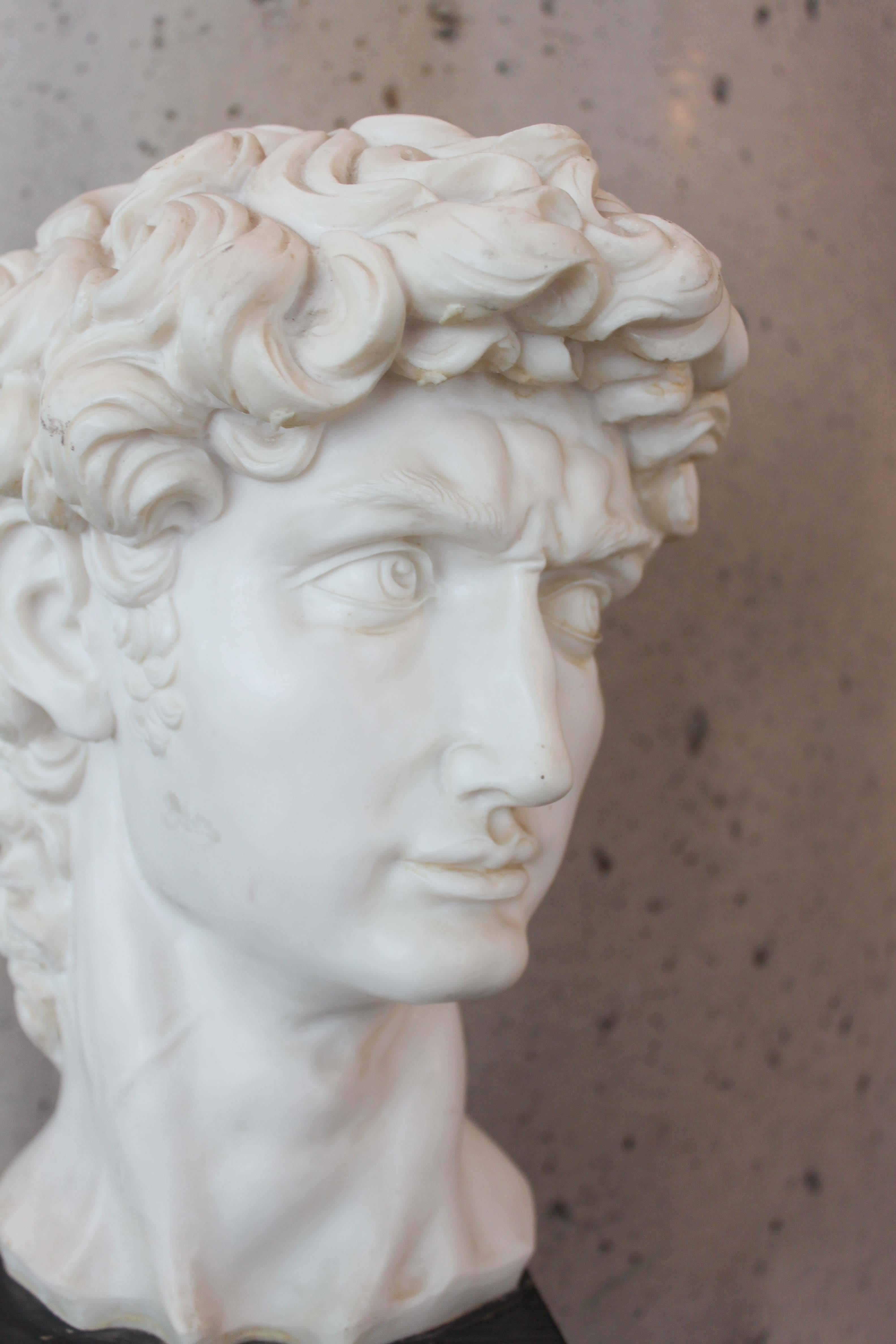 Vintage Neoclassical Bust In Good Condition For Sale In Vancouver, BC