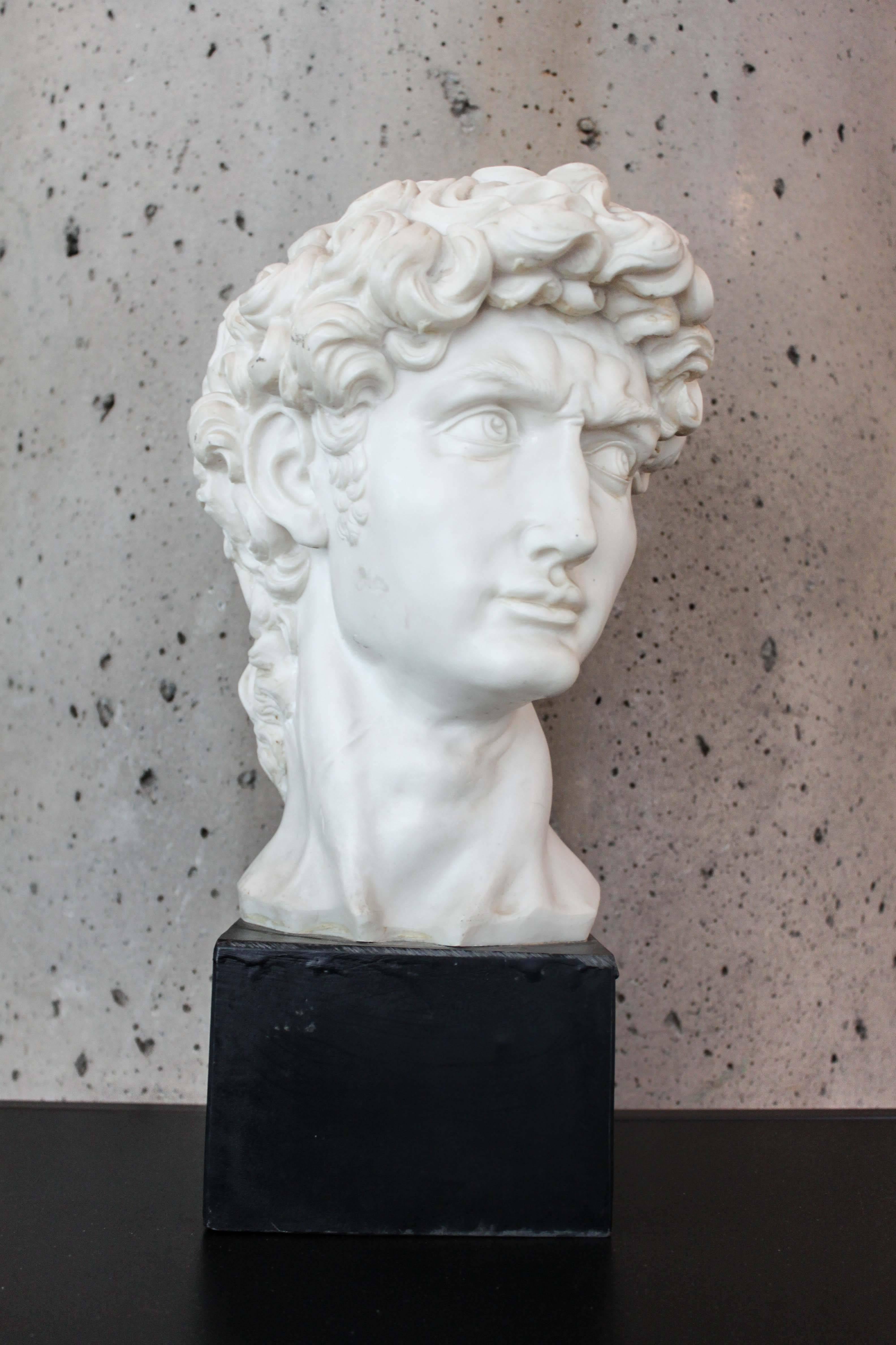 Late 20th Century Vintage Neoclassical Bust For Sale