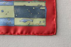 Hermès Persona Pocket Square, Orange