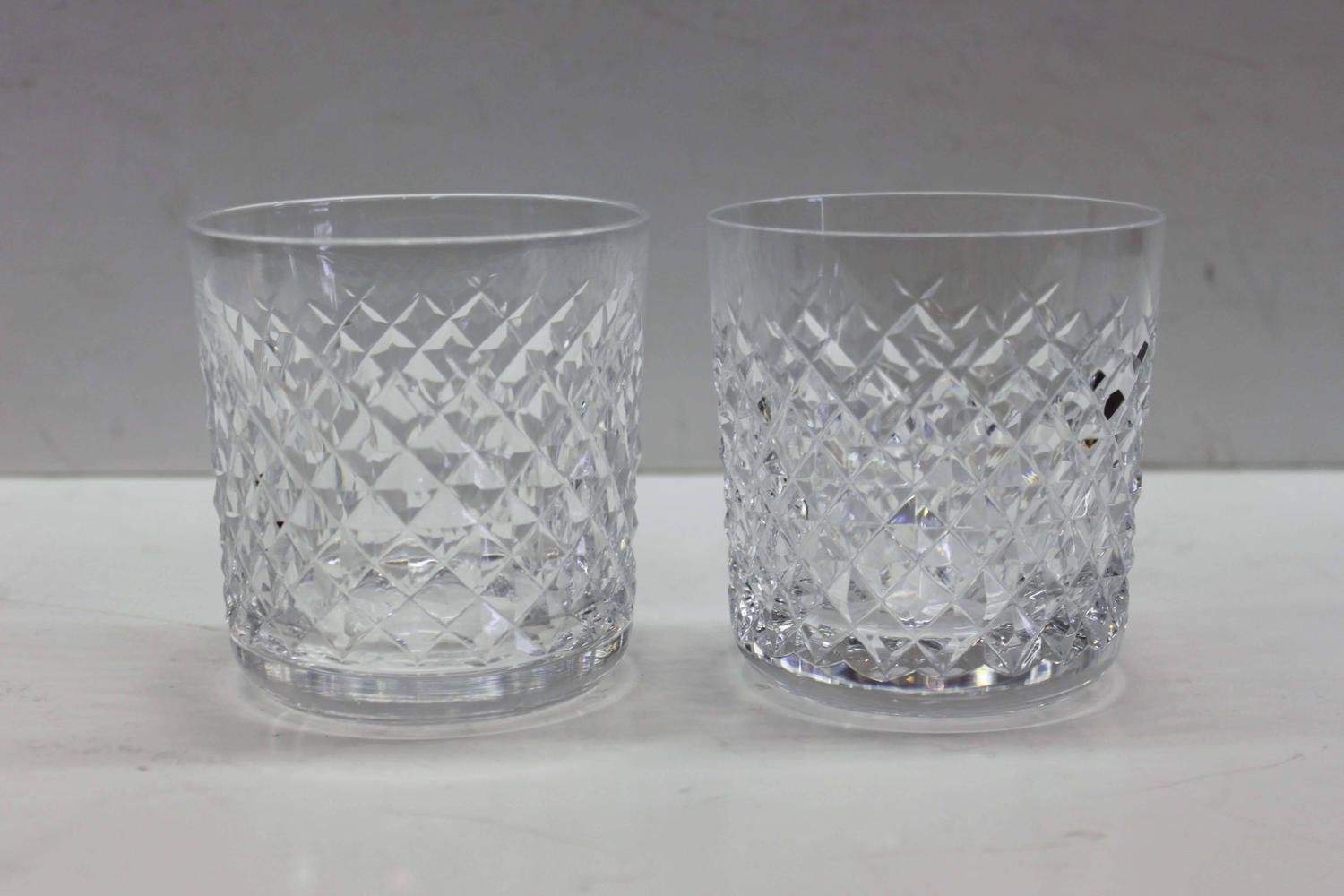 Waterford Crystal Whiskey Glasses, Set of Twelve For Sale at 1stdibs