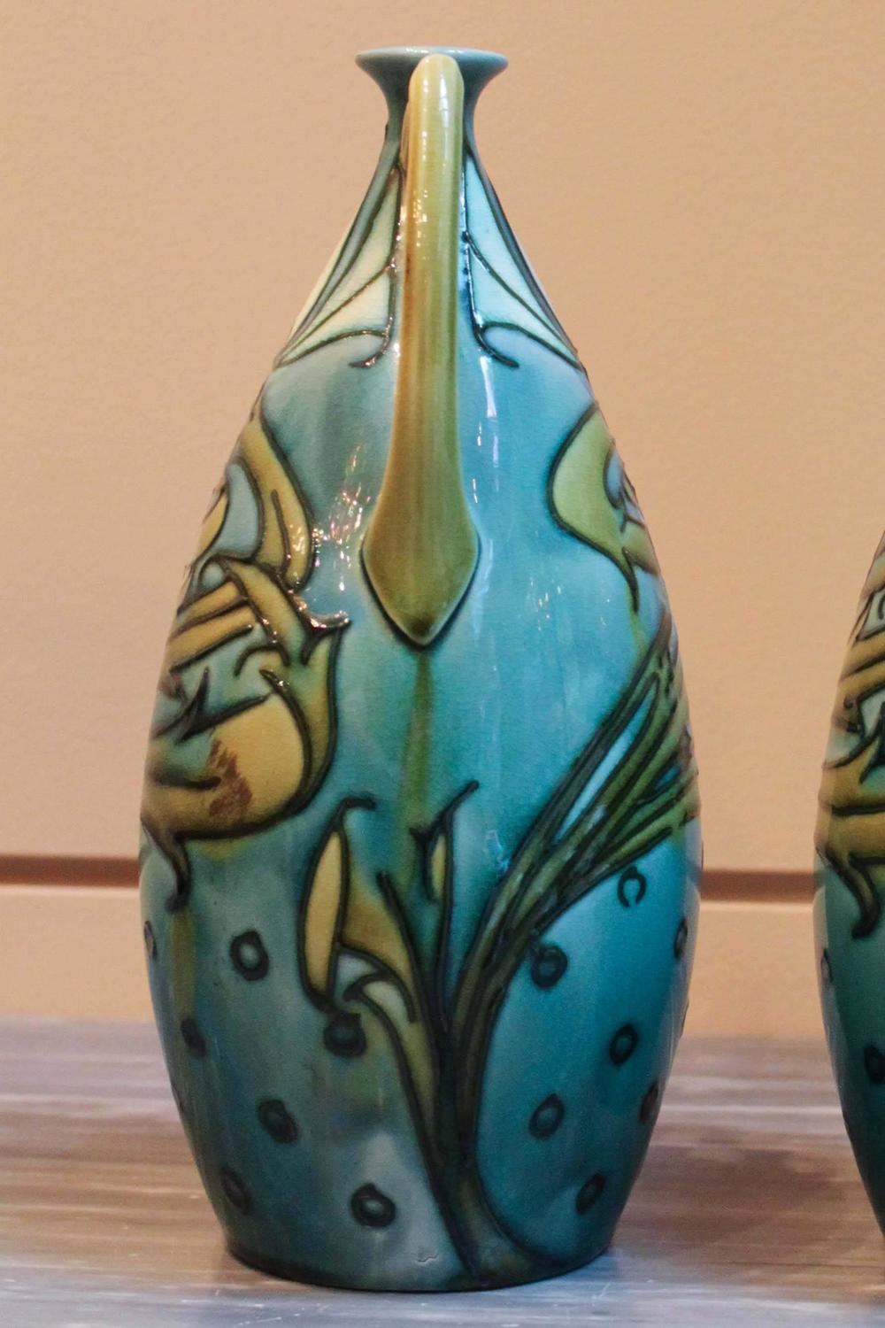 Minton No. 15 Aesthetic Vase at 1stdibs