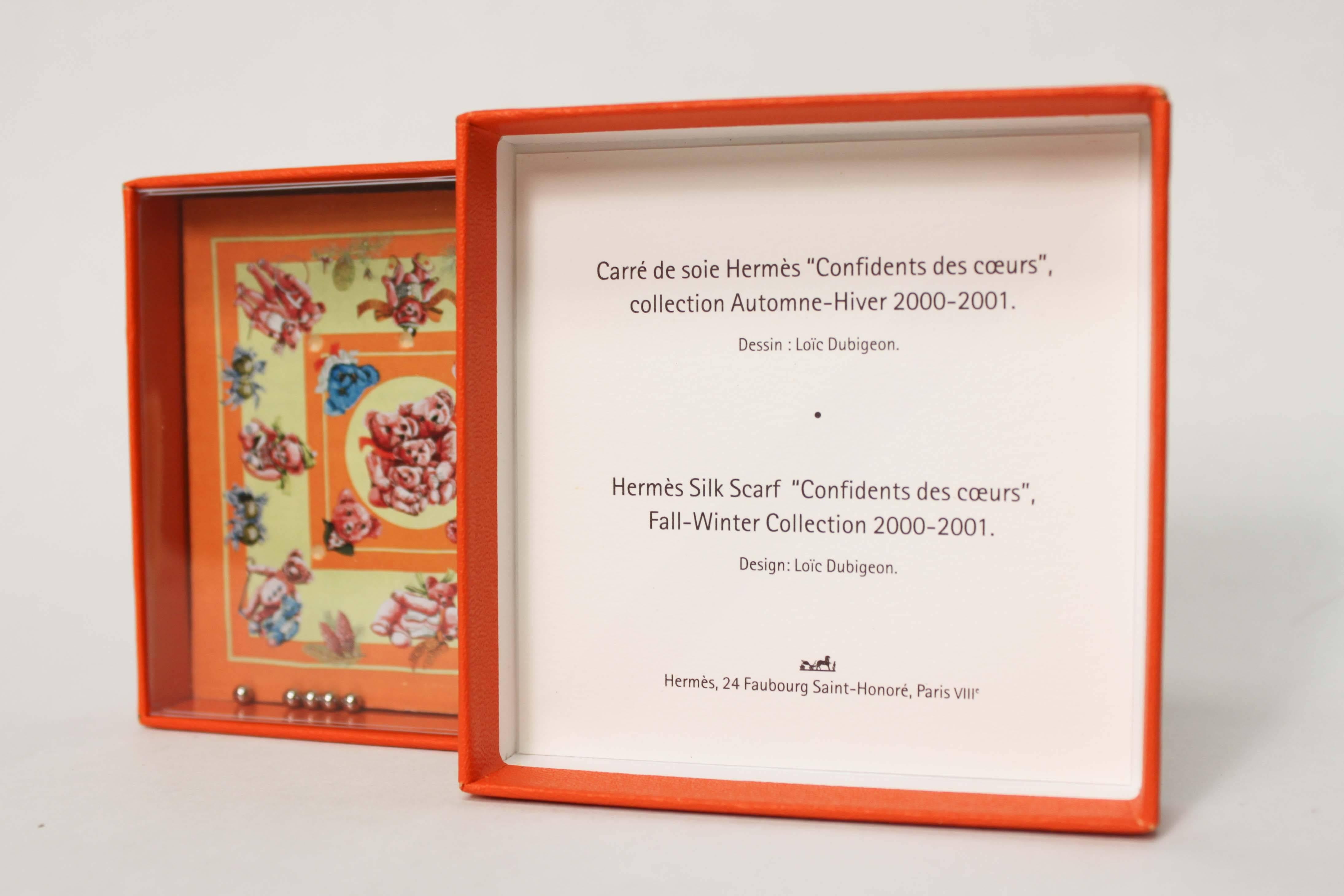 Hermès Collectible Confidents Des Coeurs Game In Good Condition For Sale In Vancouver, BC