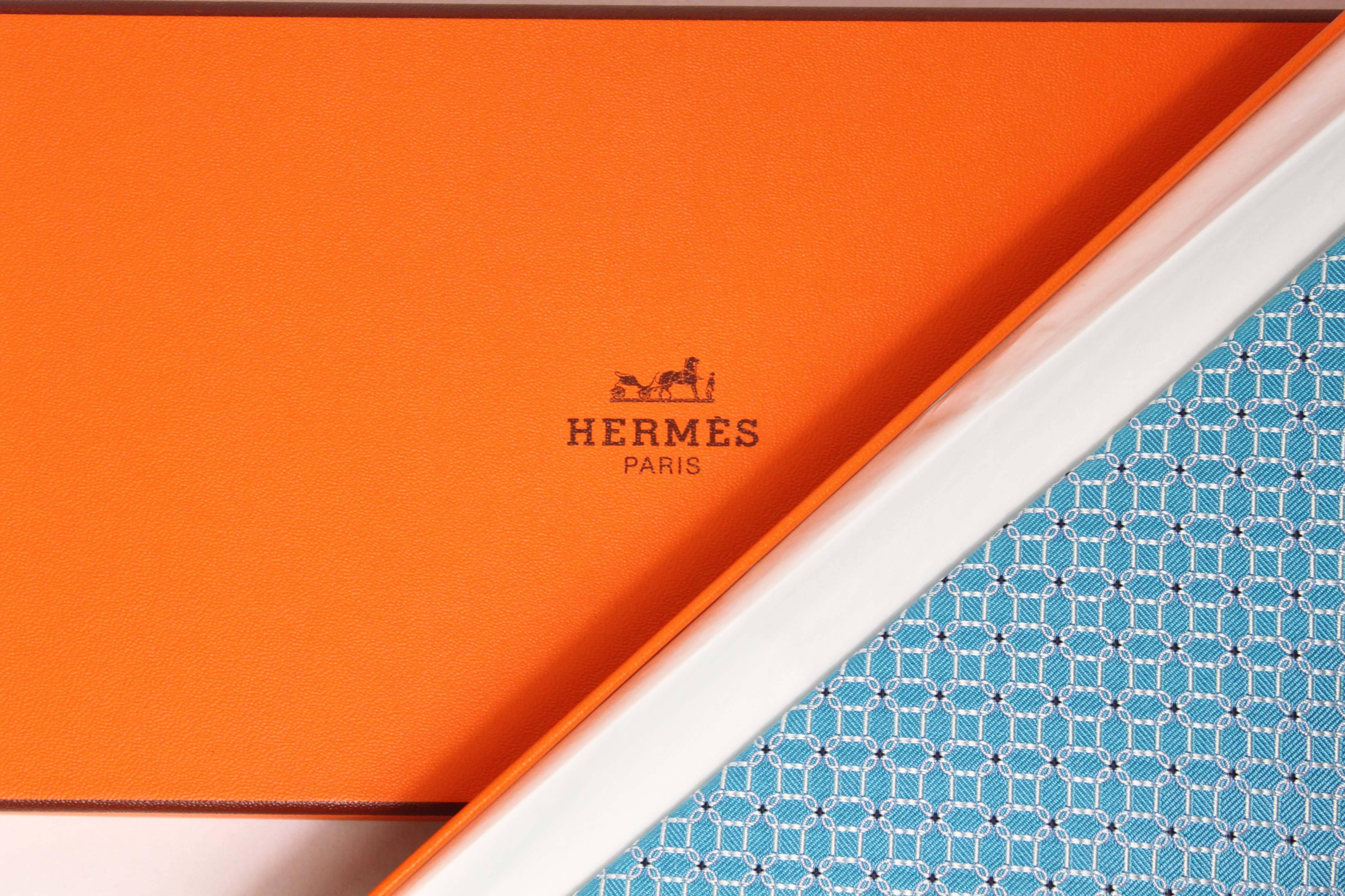 French Hermès Silk Tie