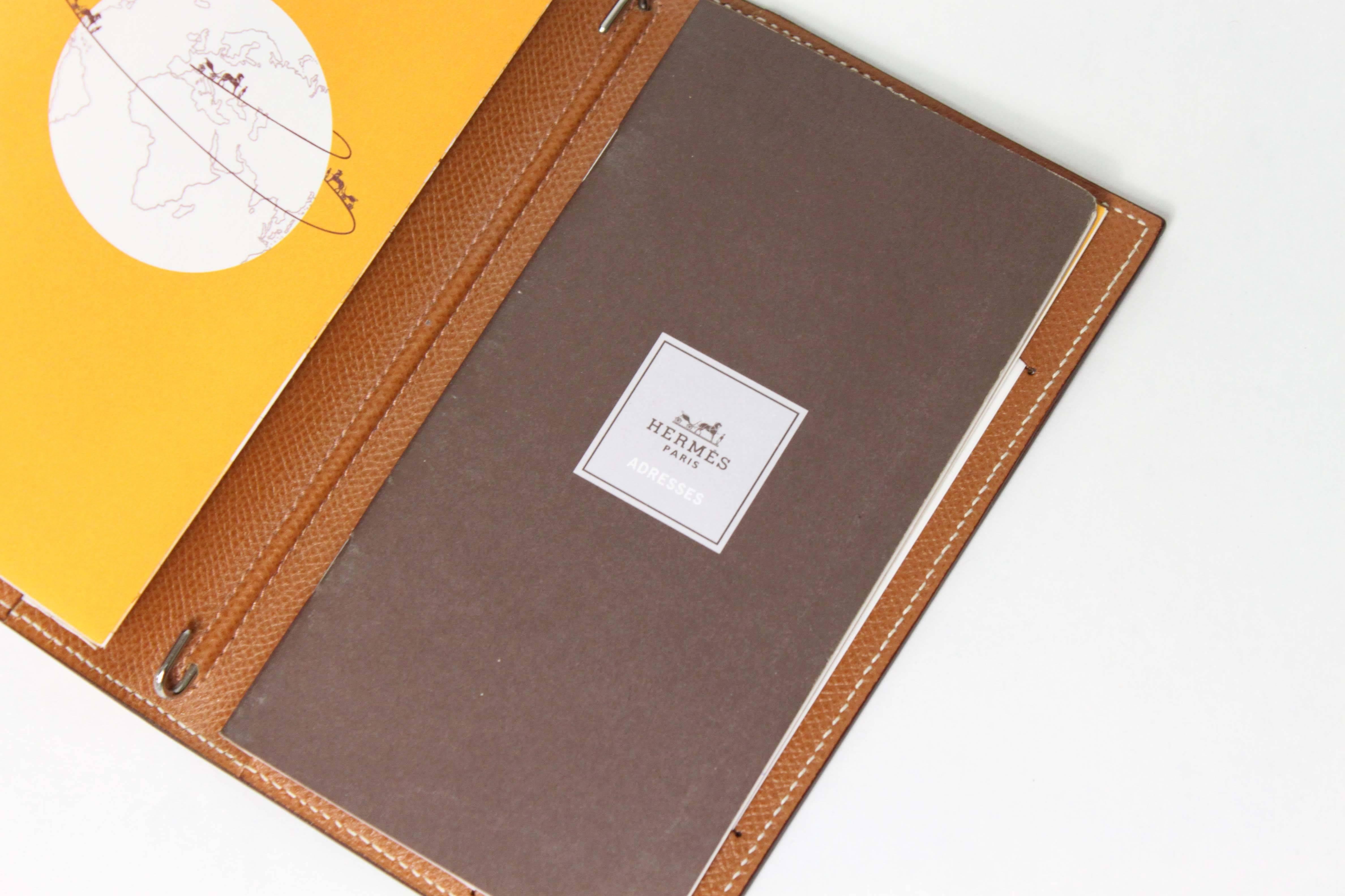 leather bound address book