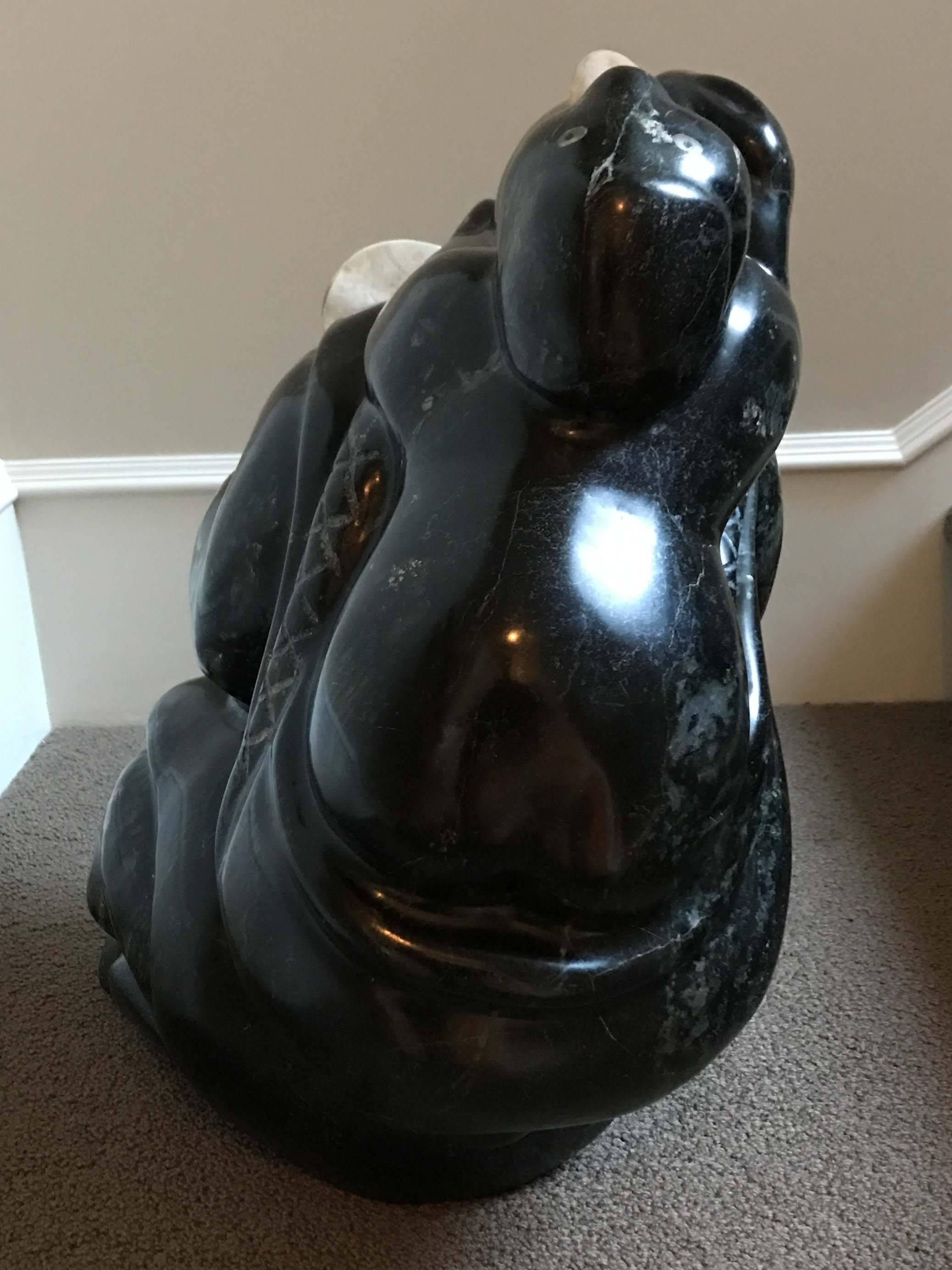 Canadian Judas Ullulaq (Ooloolah) Inuit Sculpture