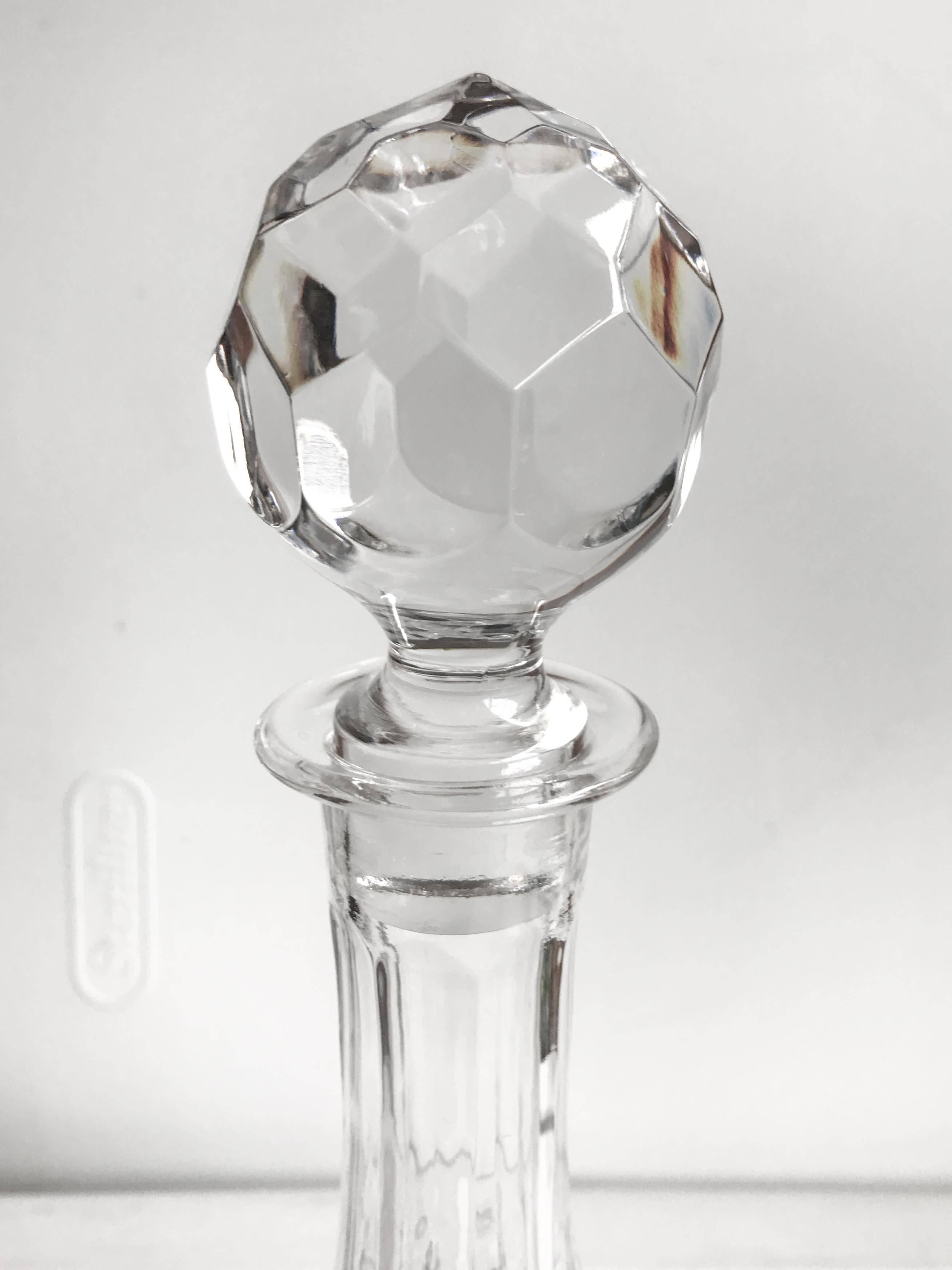 American Cut Crystal Decanter For Sale