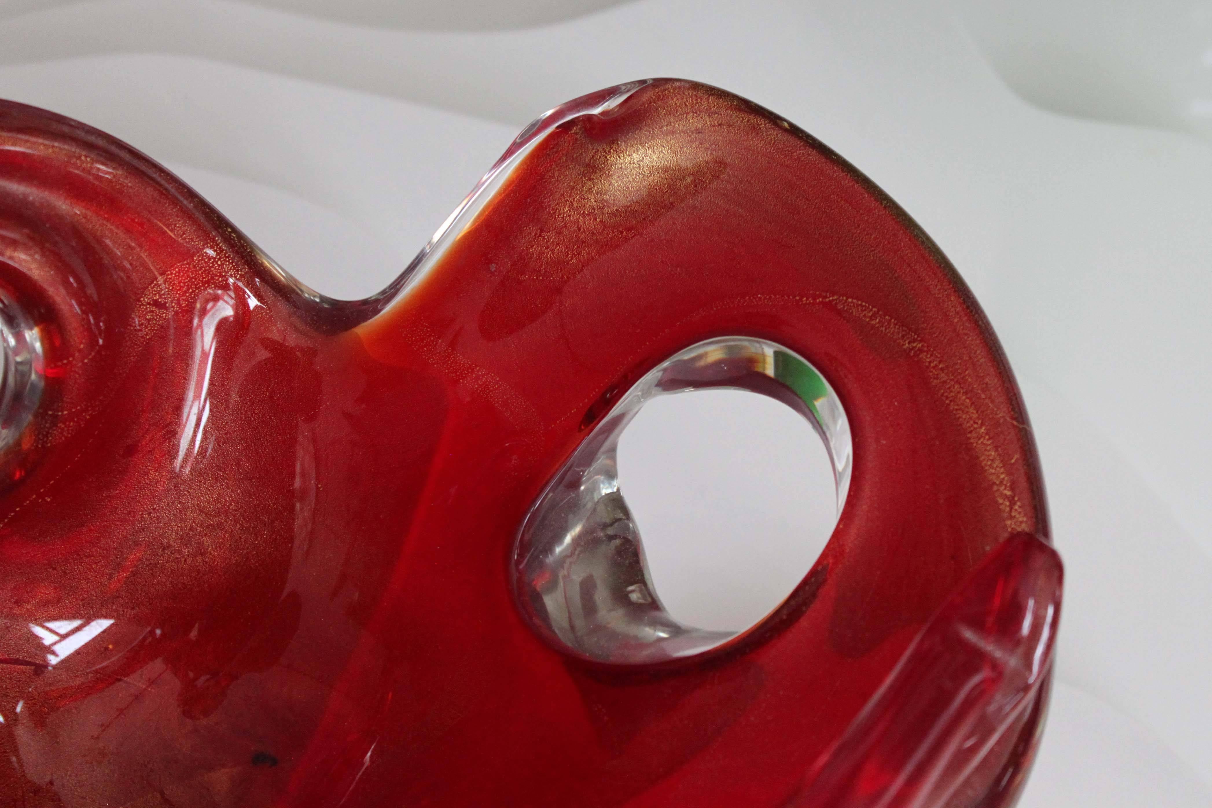 Mid-Century Modern Murano Glass Bowl