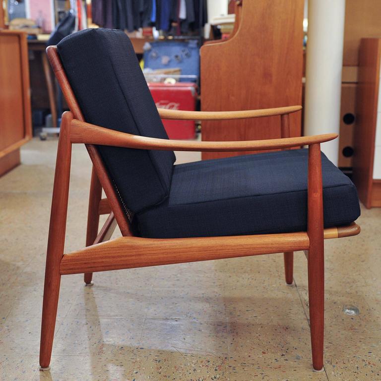 Reclining Lounge Chair Made in Norway at 1stDibs