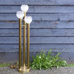 A.V. Mazzega Murano Glass Floor Lamp
