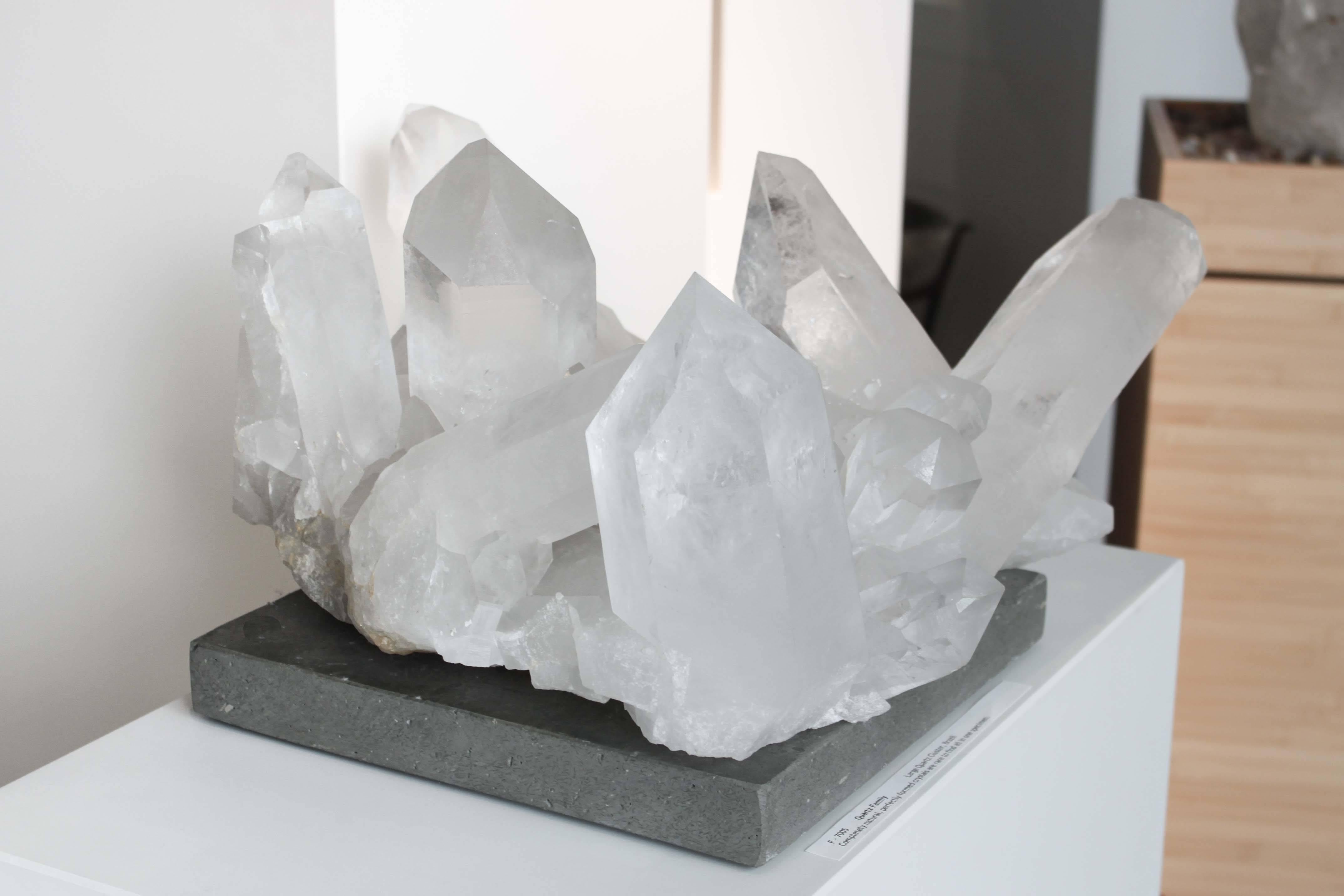 Primitive Quartz Crystal Family For Sale