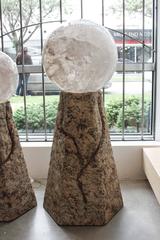 Monumental Quartz Crystal Sphere