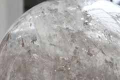 Monumental Quartz Crystal Sphere