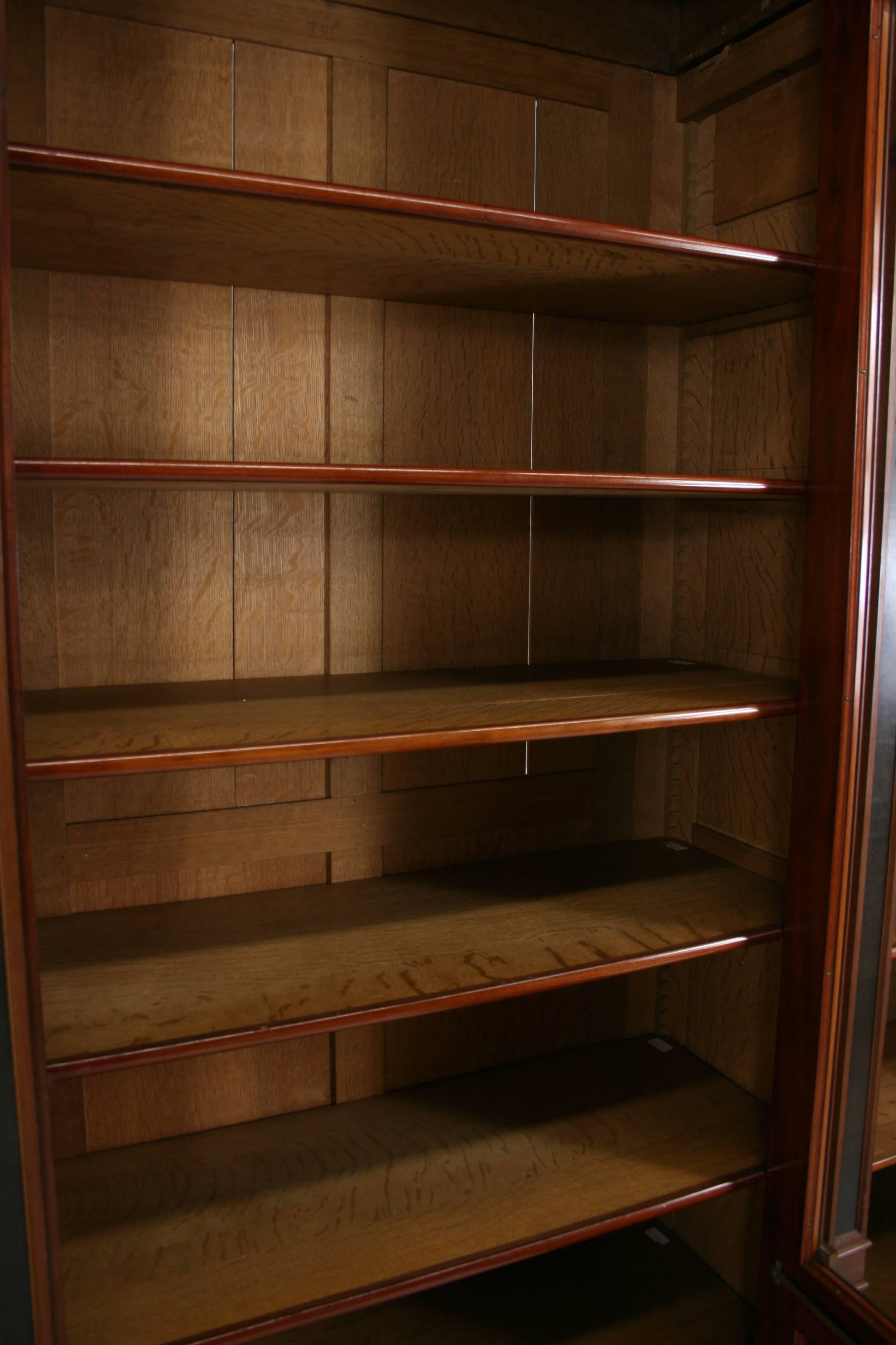 Victorian Mahogany Bookcase 2