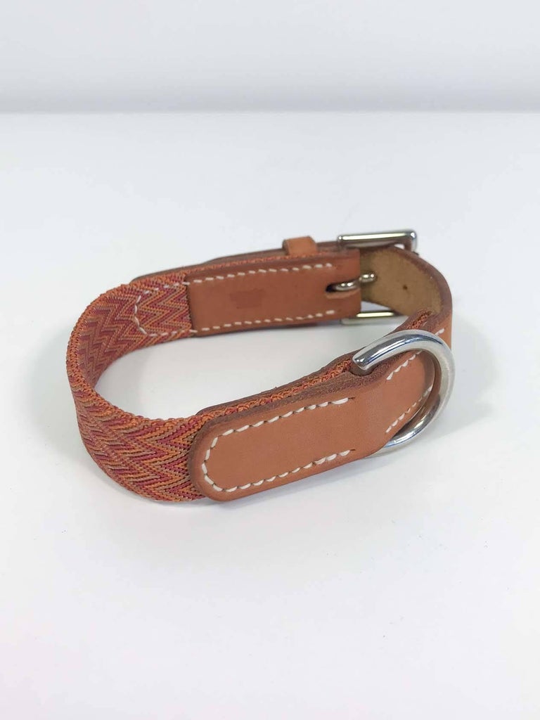 Hermès Leather Dog Collar at 1stDibs