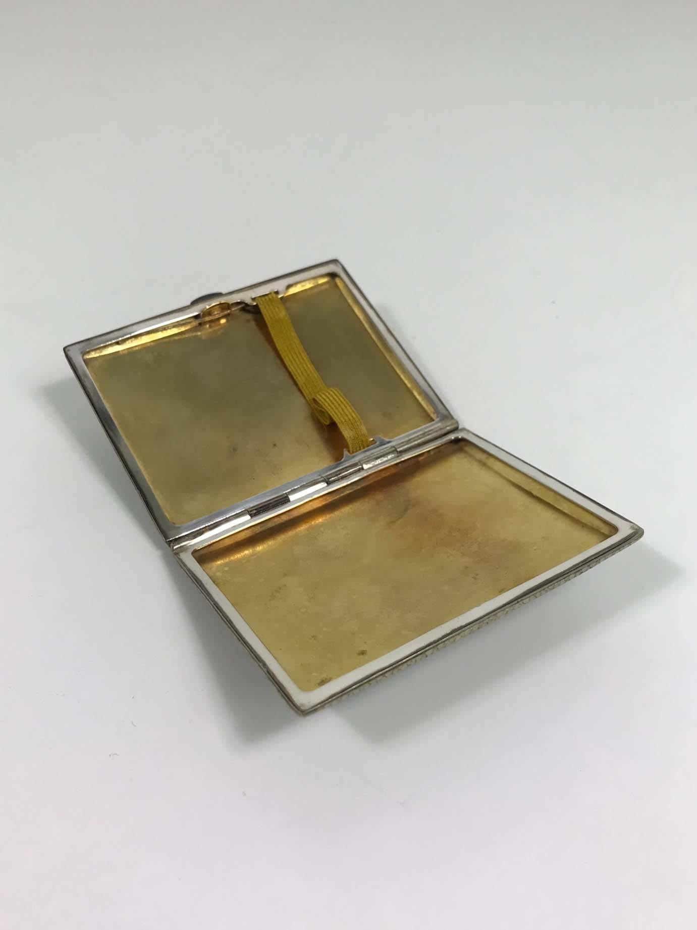 Shagreen Cigarette Case In Good Condition For Sale In Vancouver, BC