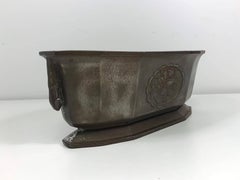 Art Deco Cast Iron Planter