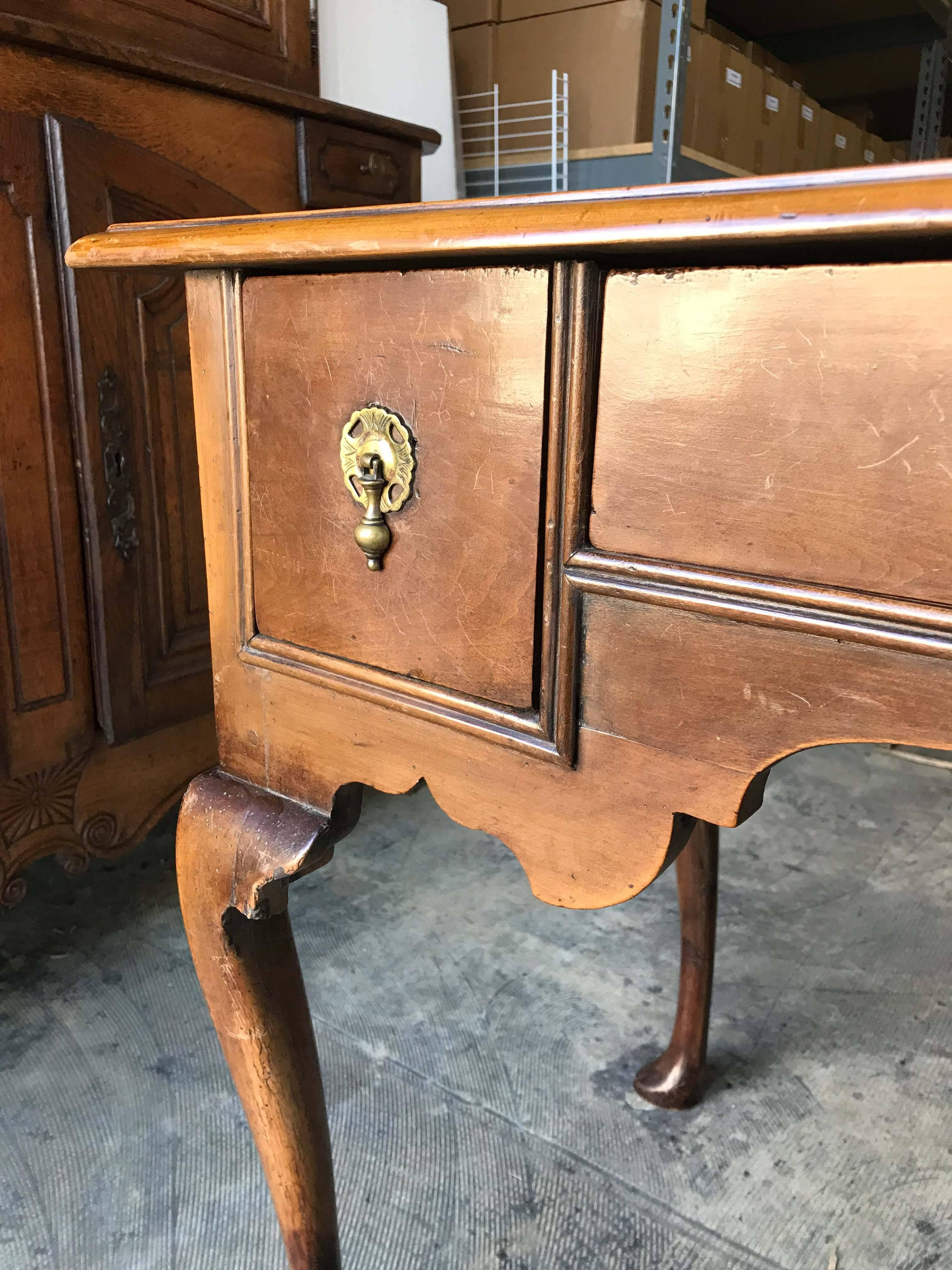 British Queen Anne Style Lowboy For Sale
