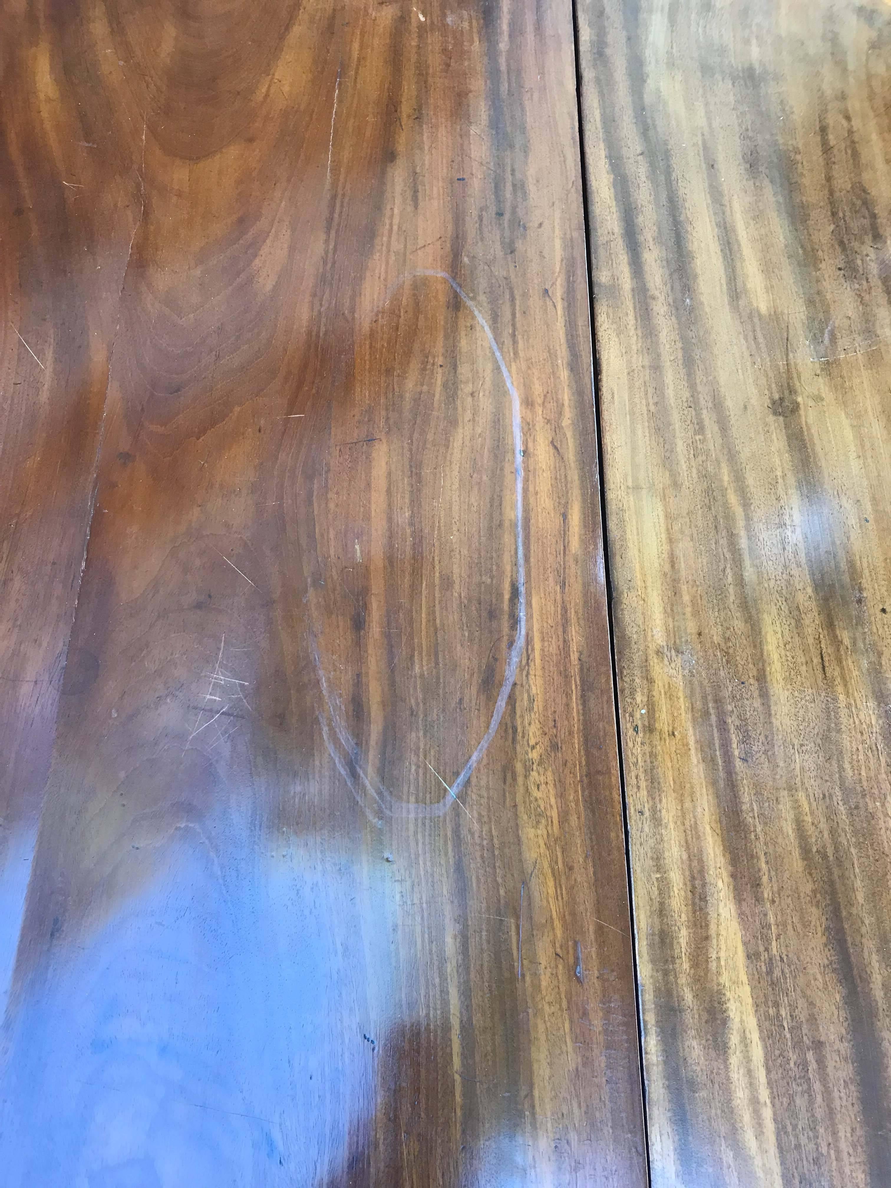 Regency-Style Mahogany Pembroke Table In Good Condition For Sale In Vancouver, BC