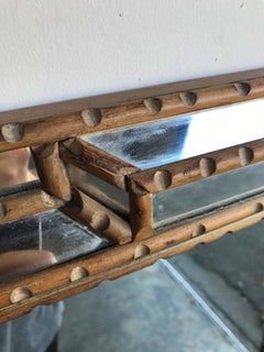 Faux-Bamboo Mirror Attributed to La Barge