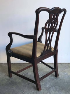 George III Mahogany Armchair