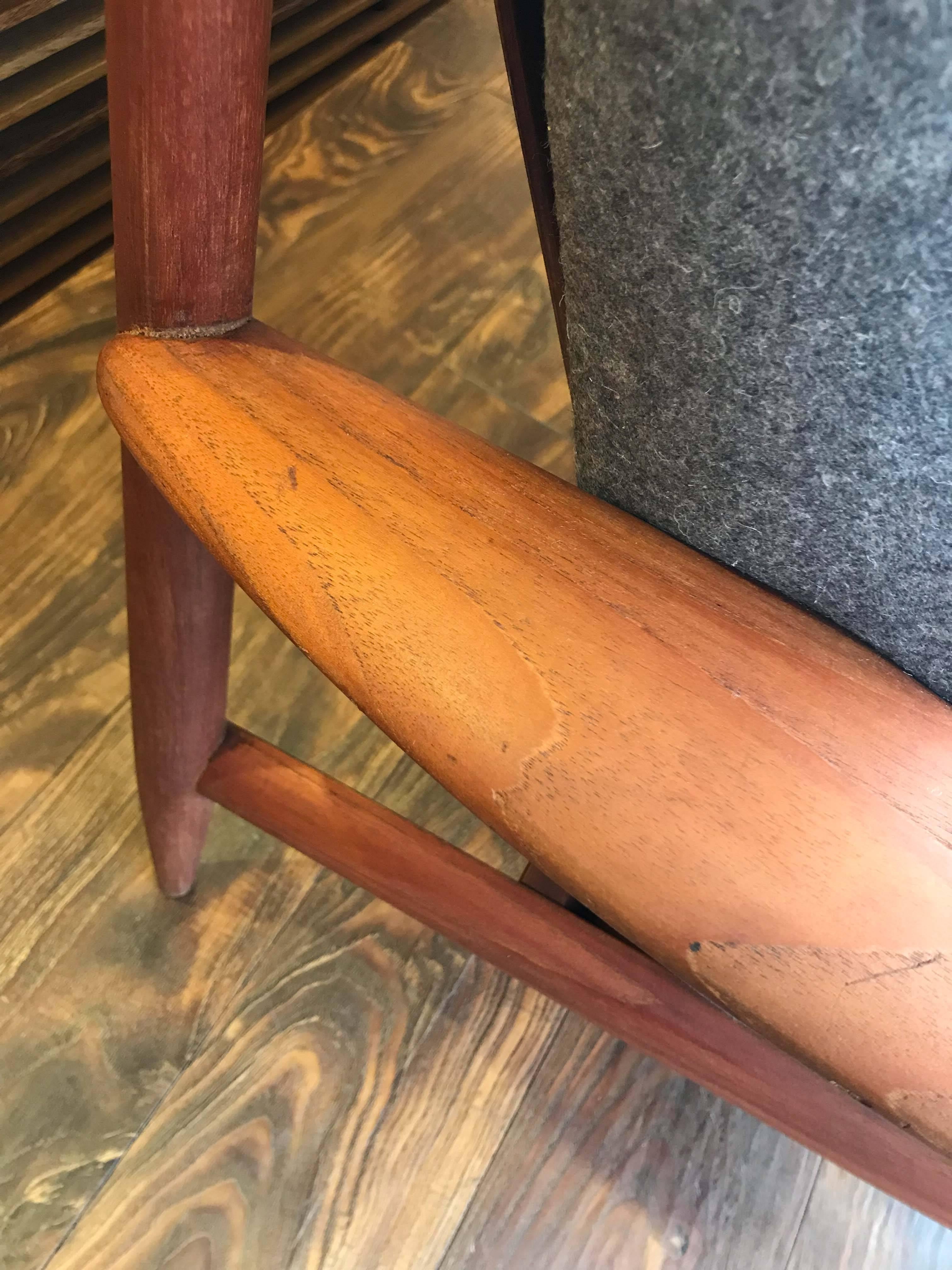 Teak Sofa by Grete Jalk for France & Sons In Good Condition In Vancouver, BC