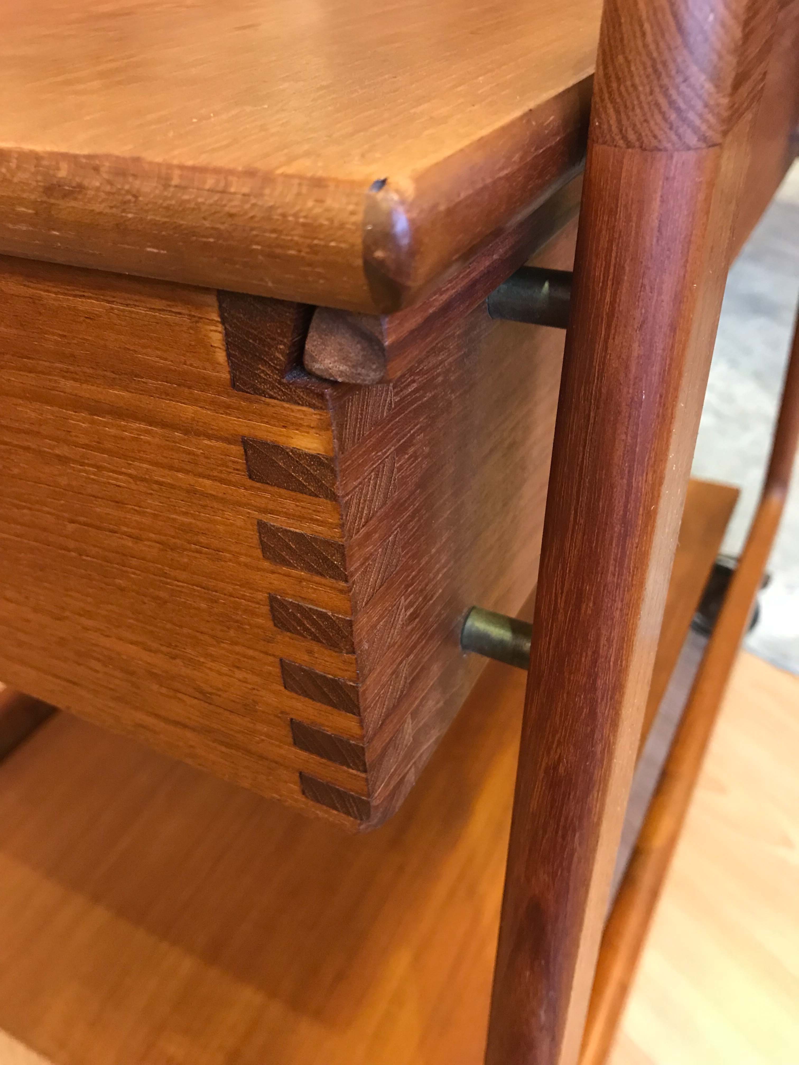 Sika Møbler Mobile Sewing Cart At 1stdibs