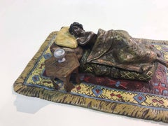 Erotic Austrian Cold Painted Bronze Figure