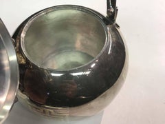 Solid Sterling Silver Korean Teapot