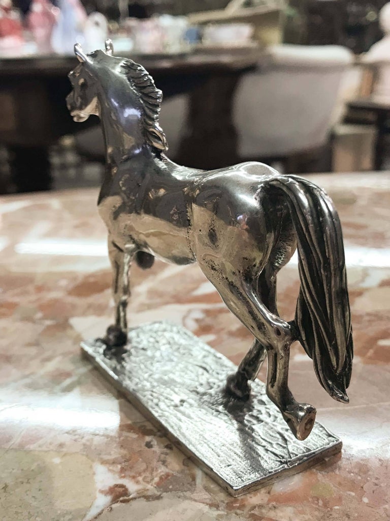S. Kirk and Sons Solid Silver Horse Figurine For Sale at 1stDibs