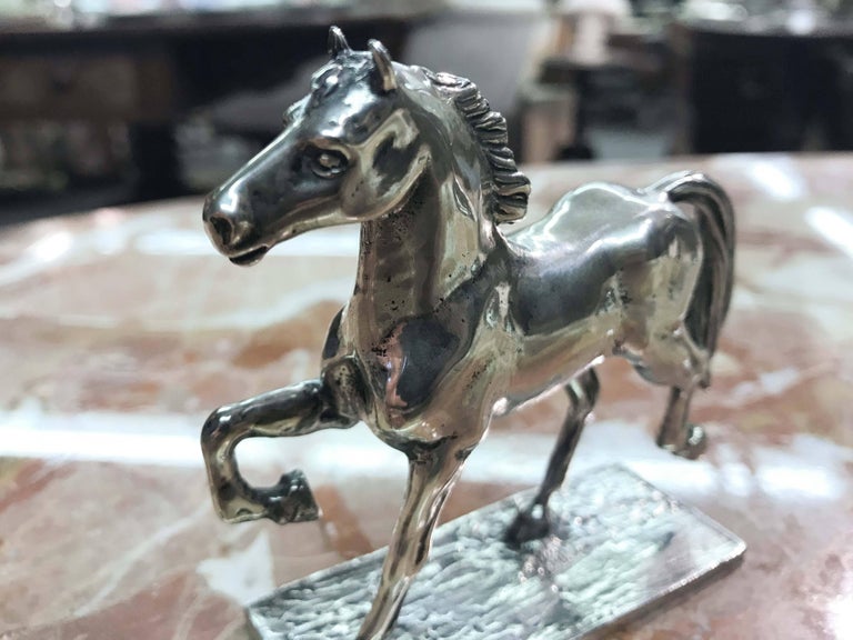 S. Kirk and Sons Solid Silver Horse Figurine For Sale at 1stDibs