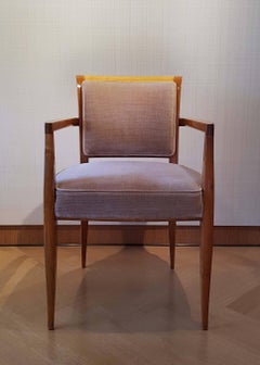 Michel Roux-Spitz Dining Chairs, Set of Six