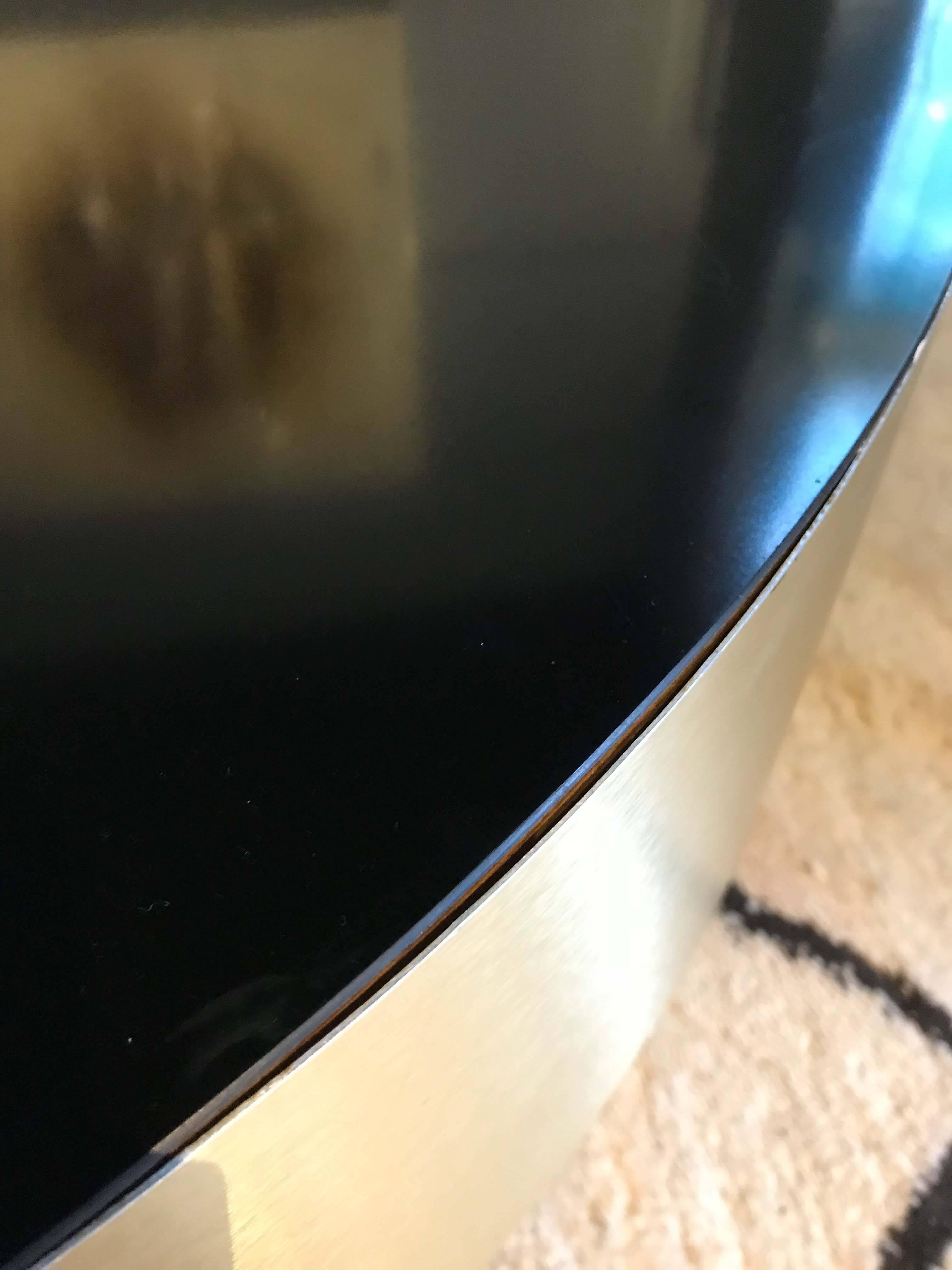 Willy Rizzo TRG Revolving Coffee Table In Good Condition In Vancouver, BC