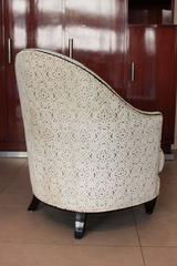 Art Deco Barrel Back Chair