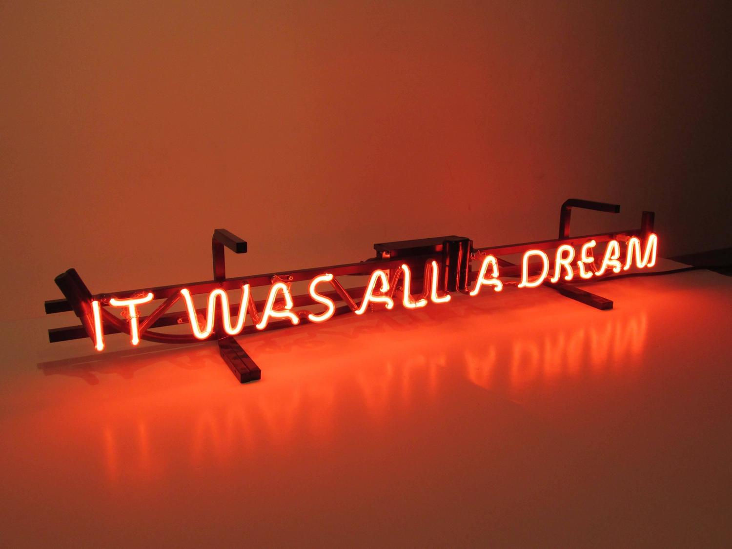 Neon Sign "I Used to Read Word Up! Magazine" by Mega For ...