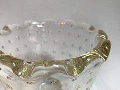 Scalloped Bubble Vase by Daum